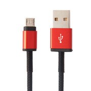 microUSBストロングケーブル 150cm RD QX-045RD