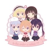 ご注文はうさぎですか？？ ねんどろいどぷらす ユニットラバーストラップ ラビットハウス [約91mm×約93mm]