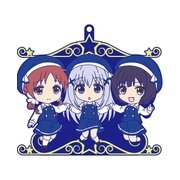 ご注文はうさぎですか？？ ねんどろいどぷらす ユニットラバーストラップ チマメ隊 [約73mm×約74mm]