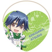 美男高校地球防衛部LOVE！LOVE！ ハート型ビッグクラッチバッグ 鬼怒川熱史 [キャラクターグッズ]