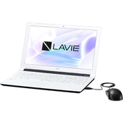 LAVIE Note Standard NS100/H1W/15.6型ワイド/Celeron-3865U(1.8GHz)/メモリ 4GB/HDD 500GB/DVDスーパーマルチ/Windows 10 Home 64ビット(Creators Update適用済み)/office Personal Premium プラス Office 365 サービス/ホワイト PC-NS100H1W