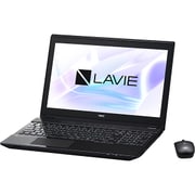 LAVIE Note Standard NS850/HAB/タッチパネル式 15.6型ワイド/Core i7-7567U(3.5GHz)/メモリ 8GB/HDD 1TB(SSHD)/ブルーレイドライブ/Windows 10 Home 64ビット(Creators Update適用済み)/office H&B Premium プラス Office 365 サービス/ブラック PC-NS850HAB