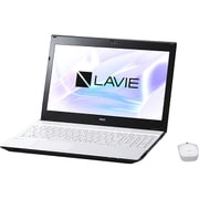 LAVIE Note Standard NS700/HAW-YC/15.6型ワイド/Core i7-7500U(2.7GHz)/メモリ 16GB/HDD 1TB/ブルーレイドライブ/Windows 10 Home 64ビット(Creators Update適用済み)/office H&B Premium プラス Office 365 サービス/ホワイト/ヨドバシオリジナル PC-NS700HAW-YC