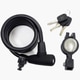 ワイヤーロック SOREN KOIL SILICON CABLE LOCK BLACK UL-S5TXL-01