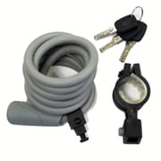ワイヤーロック SOREN KOIL SILICON CABLE LOCK GRAY UL-S5TXL-02