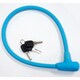 ワイヤーロック KOKOMO SILICON CABLE LOCK LITE BLUE UL-S5T-04