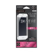 LP-SH03JFGGWH [AQUOS R SH-03J/SHV39/SoftBank ガラスフィルム 「GLASS PREMIUM FILM」 全画面保護 SMART FIT ホワイト/高光沢/「G1」]
