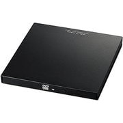 DVDディスクドライブ M-DISC対応 オールインワンソフト付 typeCコネクタ付 USB3.0 スリム厚 ブラック LDR-PVA8UCVBK