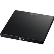 DVDディスクドライブ M-DISC対応 typeCコネクタ付 USB3.0 スリム厚 ブラック LDR-PVA8UCLBK