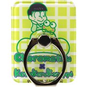 OSR-03 [おそ松さん サンリオ スマホリングホルダー チョロ松けろけろけろっぴver. グリーン]