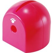 ペットロールペーパーホルダー ピンク [犬用トイレ・衛生用品]