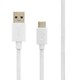 Type-C USB 3.1 ケーブル 15cm ホワイト LP-ATCC01WH