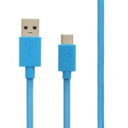Type-C USB 3.1 ケーブル 1.0m ブルー LP-ATCC02BL