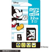 ディズニー microSDカード32GB ミッキー