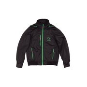 フードメッシュジャケット M/C OPVA1703SBGL OP M/C BK/GR L