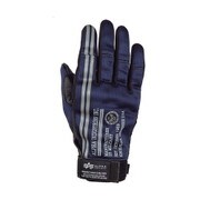 INDUSTRIES レディースメッシュレザーグローブ ALVG1711SLNVLNV LD/L