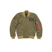 レディース MA-1メッシュM/Cジャケット ALVA1711SLVGM VG LD/M