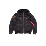 レディースフーデッドリブメッシュM/Cジャケット BK LD/M ALVA1713SLBKM