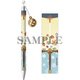 文豪とアルケミスト チャーム付きボールペン 泉鏡花 [約143mm]
