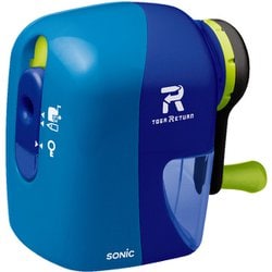 トガリターン手動鉛筆削り ブルー EK-7022-B