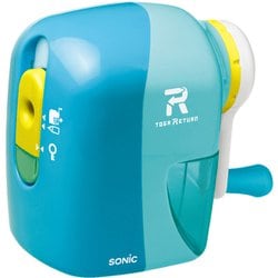 トガリターン手動鉛筆削り ライトブルー EK-7022-LB
