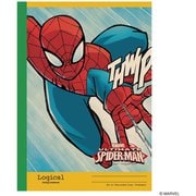 ロジカルノート A5サイズ A罫 30枚 スパイダーマン アメコミシリーズ イエロー ノS-129A-Y