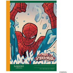 ロジカルノート A5サイズ A罫 30枚 スパイダーマン アメコミシリーズ グリーン ノS-129A-G