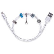 Jewellery ライトニングケーブル 0.4m ホワイト C-D8BCW01-01W102