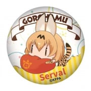 けものフレンズ ごろはむカンバッジ サーバル [キャラクターグッズ]