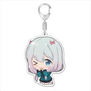 エロマンガ先生 てへぺろ ラメ入りアクリルキーホルダー 紗霧 ver. [キャラクターグッズ]