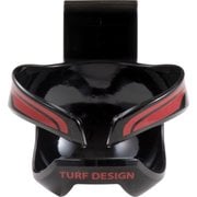 TDBC-1672 BK/RED [TURF DESIGN BALL CLAW ブラック×ホワイト]