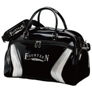 BB0208 BK/WT [ボストンバッグ ブラック×ホワイト]