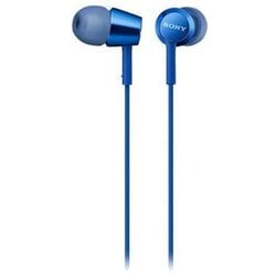 有線イヤホン カナル型 3.5mmステレオミニプラグ ブルー 海外仕様 MDR-EX155AP LIQE
