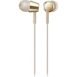 有線イヤホン カナル型 3.5mmステレオミニプラグ ゴールド 海外仕様 MDR-EX155AP NQE