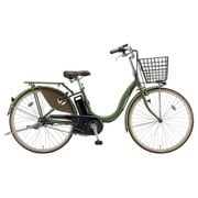 電動アシスト自転車 アシスタベーシック 3P80JE 26型 内装3段変速 6.6Ah E.Xナチュラルオリーブ 2018年モデル A6BD18