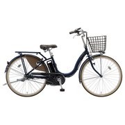 電動アシスト自転車 アシスタベーシック 3P80KF 24型 内装3段変速 6.6Ah E.Xモダンブルー 2018年モデル A4BD18
