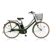 電動アシスト自転車 アシスタプリマ 3P810B 26型 内装3段変速 6.6Ah E.Xダークオリーブ 2018年モデル A6PD18