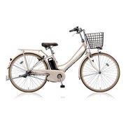 電動アシスト自転車 アシスタプリマ 3P810C 26型 内装3段変速 6.6Ah E.Xミルクティベージュ 2018年モデル A6PD18