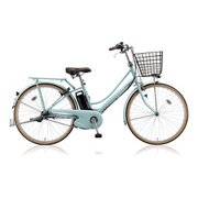 電動アシスト自転車 アシスタプリマ 3P810D 26型 内装3段変速 6.6Ah E.Xグレイッシュミント 2018年モデル A6PD18