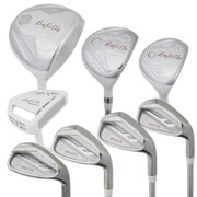 PARIS クラブセット 8本セット（1W/5W/7UT/7I/9I/PW/SW/パター） キャディバッグ有り (コンバース） グリーン （L） レディス 2017年モデル [ゴルフクラブセット]