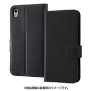 RT-RAZLVELC1/BB [ZenFone Live ZB501KL 手帳型ケース シンプル マグネット ブラック]