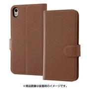 RT-RAZLVELC1/DK [ZenFone Live ZB501KL 手帳型ケース シンプル マグネット ダークブラウン]