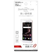RT-RAZLVF/A1 [ZenFone Live ZB501KL 指紋防止 光沢 液晶保護フィルム]