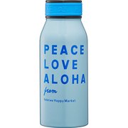 ハレイワ ラバーバンドボトル 500ml スポーティブルー HPBRB500SB