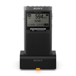 ソニー SONY FMステレオ/AM PLLシンセサイザーラジオ 充電 