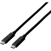 スマートフォン用USBケーブル USB3.1(Gen1)(Type-C-C) 認証品 1.0m ブラック MPA-CC13A10NBK