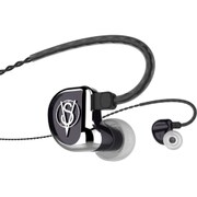 Vintage Series Dual Driver Universal Fit In Ear - Black インナーイヤーヘッドホン 2ドライバ ダースブラック CTM-VS2-BLK