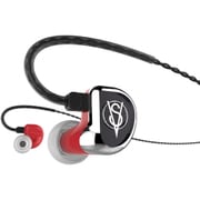 Vintage Series Quad Driver Universal Fit In Ear - Red インナーイヤーヘッドホン 4ドライバ インテンスレッド CTM-VS4-RED