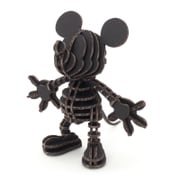 Mickey098_black [d-torso（ディートルソ） ダンボールクラフト ディズニーシリーズ ミッキーマウス ブラック]