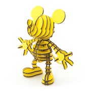 Mickey098_luminayellow [d-torso（ディートルソ） ダンボールクラフト ディズニーシリーズ ミッキーマウス luminayellow]